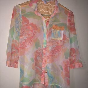 Floral blouse